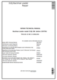 John Deere 310J Backhoe Loader Repair Technical Manual TM10145 - PDF File Download