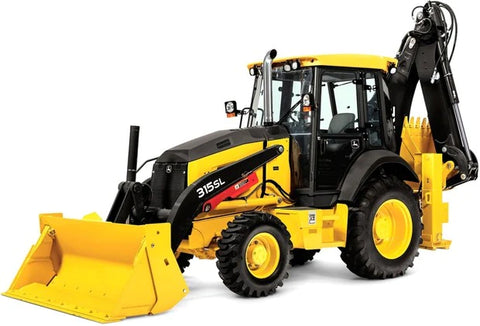 John Deere 325SL Backhoe Loader Operation, Maintenance & Diagnostic Test Service Manual TM13307X19