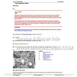 John Deere 3320, 3520, 3720 Compact Utility Tractor Technical Service Manual TM2365 - PDF File