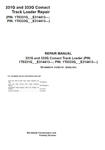 John Deere 331G, 333G Compact Track Loader Technical Repair Manual TM14068X19 - PDF File Download