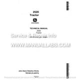 John Deere 3520 and 3522 Sugar Cane Harvester Technical Manual TM100419 - PDF File