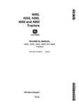 John Deere 4050, 4250, 4450, 4650, 4850 Tractor Technical Manual TM1259 - PDF File Download