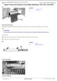 John Deere 447, 457, 467, 547, 557, 567 Balers Repair Technical Manual