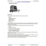 John Deere 448 and 458 Round Balers Repair Technical Manual TM1734 - PDF File
