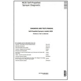 John Deere 4630 Self-Propelled Sprayer Diagnosis & Tests Manual TM106219 - PDF File