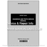John Deere 5076EF Tractor Diagnostic & Test Service Manual TM607719 - PDF File