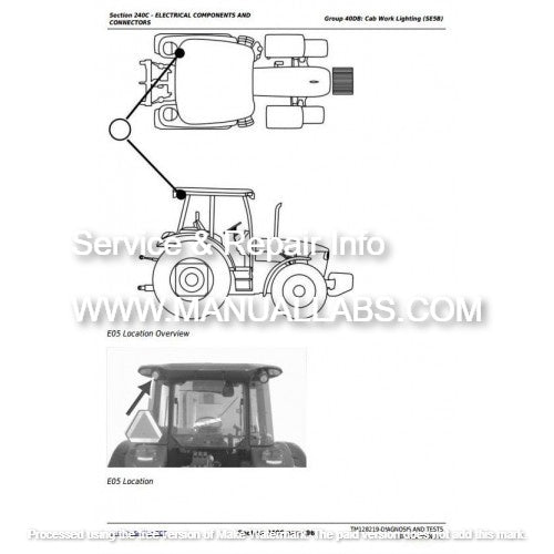 John Deere 5085e 5100e Tractor Operators Manual #3, 43% Off