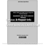 John Deere 5085E, 5095E, 5100E Tractor Diagnostic And Test Service Manual TM128219 - PDF File