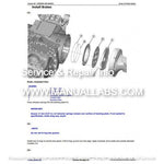John Deere 5085M, 5100M, 5100MH, 5100ML, 5115M, 5115ML Tractor Repair Technical Manual TM134319 - PDF File