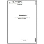 John Deere 525D, 530D, 536D Hay and Forage Draper Platform Technical Manual TM142719 - PDF File