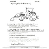 John Deere 5425, 5425HC, 5425N, 5625, 5625HC, 5725, 5725N Tractor Operation, Diagnostic & Test Service Manual TM6033 - PDF File