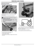 John Deere 60-Inch Recharge Deck For X495, X595, 2520 Tractor Operator’s Manual OMDMU211751 