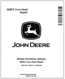 John Deere 608FC Corn Head Repair Technical Manual 