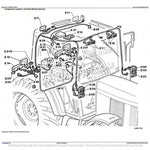 John Deere 6100, 6200, 6300, 6400 Early Tractors Operation & Tests Service Manual 