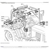 John Deere 6100, 6200, 6300, 6400 Early Tractors Operation & Tests Service Manual 