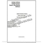 John Deere 6110J, 6125J, 6130J Tractor Repair Technical Manual TM801919 - PDF File