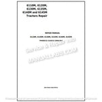 John Deere 6110M, 6120M, 6130M, 6135M, 6140M, 6145M Tractor Repair Manual TM408519 - PDF File