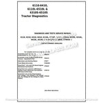 John Deere 6110, 6210, 6310, 6410, 6110L-6510L, 6310S-6510S Tractor Diagnostic & Test Service Manual TM4724 - PDF File