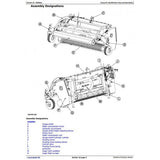 John Deere 630C, 640C, 645C Hay and Forage Windrow Pickup Diagnostic & Repair Technical Manual TM404619 - PDF File