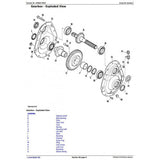 John Deere 630C, 640C, 645C Hay and Forage Windrow Pickup Diagnostic & Repair Technical Manual TM404619 - PDF File