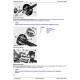 John Deere 630C, 640C, 645C Hay and Forage Windrow Pickup Diagnostic & Repair Technical Manual TM404619 - PDF File
