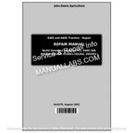 John Deere 6405 and 6605 North American Tractor Repair Manual TM4578 - PDF File