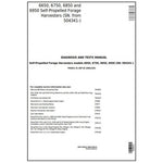 John Deere 6650, 6750, 6850, 6950 Self Propelled Forage Harvester Diagnosis & Test Manual TM4631 - PDF File