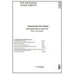 John Deere 6700 Self Propelled Sprayer Operation & Diagnostic Test Manual TM1834 - PDF File Download