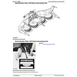 John Deere 678 Hay & Forage Rotary Harvesting Unit Diagnostic & Repair Technical Manual TM402719 - PDF File