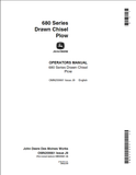 John Deere 680 Series Drawn Chisel Plow Operator’s Manual OMN200613, OMN200661 - PDF File Download