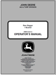 John Deere 7-Bushel Real Bagger Manual 