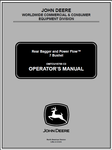 John Deere 7-Bushel Rear Bagger And Power Flow Manual OMTCU15755