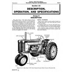 John Deere 720 Series Diesel Tractor Service Manual 