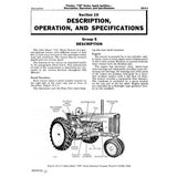 John Deere 720 Series Spark Ignition Tractors Service Manual SM2025 - PDF File