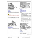 John Deere 725D, 730D, 735D, 740D Draper Platforms Repair Technical Manual TM148919 - PDF File