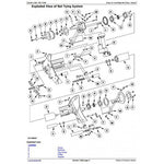 John Deere 744 Forage Wrapping Round Baler Technical Service Manual TM300219 - PDF File