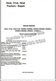 John Deere 7610, 7710, 7810 2WD or MFWD Tractor Repair Manual TM1651 - PDF File
