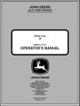 John Deere 7P Utility Cart Manual OMM162147