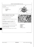 John Deere 9400, 9500, 9600 Combine Technical Service Repair Manual TM1401