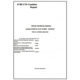John Deere 9780 CTS Combine Repair Technical Manual TM4712 - PDF File