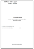John Deere 2054 Delimber & 2554 Harvester Logger Service Technical Manual TM2016 - PDF File Download