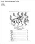 John Deere F230H Series Two-Way Reversible Integral Disk Plows Parts Catalogue Manual (PC1004)