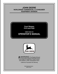 John Deere F510, F525 Front Mower Operator's Manual OMM144025 - PDF File Download