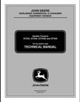 John Deere GT225, GT235, GT235E, GT245 Garden Tractors Technical Manual TM1756