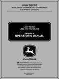 John Deere L100, L110, L118, L120, L130 Manual OMGX21807