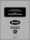 John Deere L1642, L17.542, L2048, L2548 Scotts Lawn Tractor Manual OMGX20928