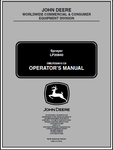 John Deere LP20840 Sprayer Manual 