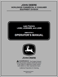 John Deere LX280, LX280AWS, LX289 Lawn Tractor Manual OMM152799