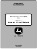 John Deere MC542 Material Collection System Manual OMM163282