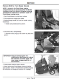 John Deere Material Collection System For F620 Z-Trak Front Mower Operator's Manual OMM133287 